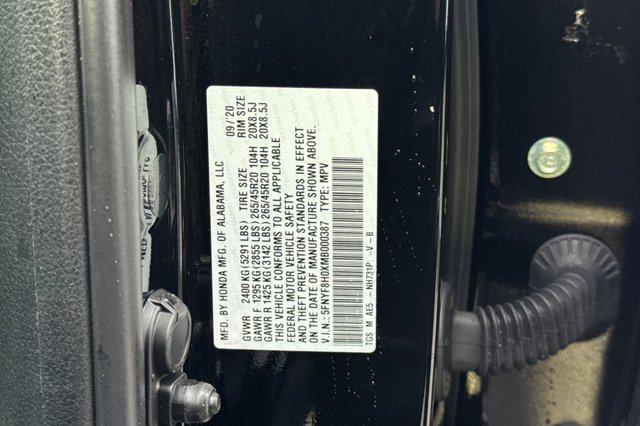 used 2021 Honda Passport car, priced at $27,777