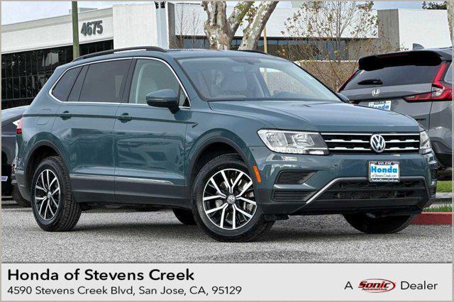 used 2021 Volkswagen Tiguan car, priced at $18,999