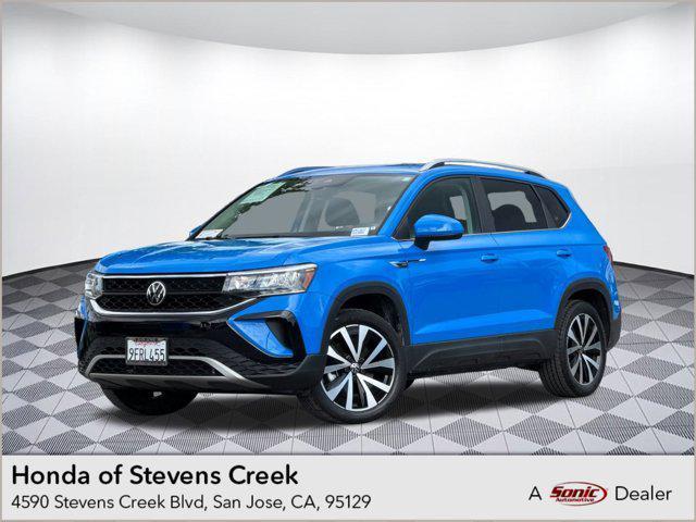 used 2023 Volkswagen Taos car, priced at $18,896