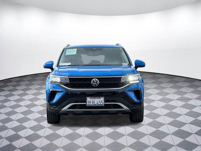 used 2023 Volkswagen Taos car, priced at $18,896