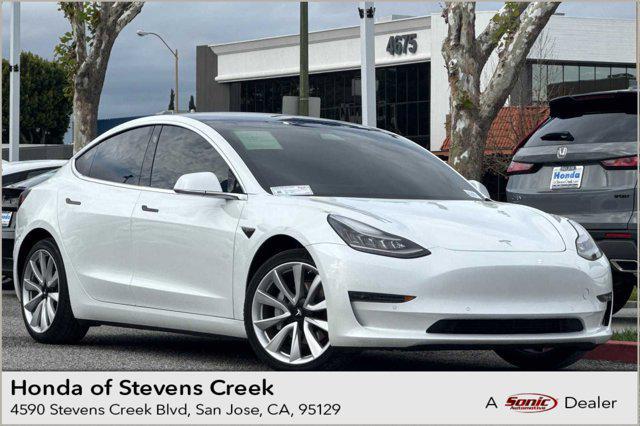 used 2020 Tesla Model 3 car, priced at $19,499