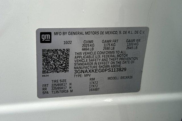 used 2023 Chevrolet Equinox car, priced at $20,597