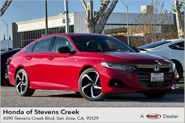 used 2021 Honda Accord car, priced at $24,498