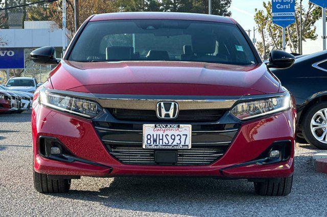 used 2021 Honda Accord car, priced at $24,498