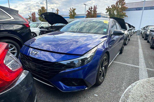 used 2022 Hyundai Elantra car, priced at $21,499