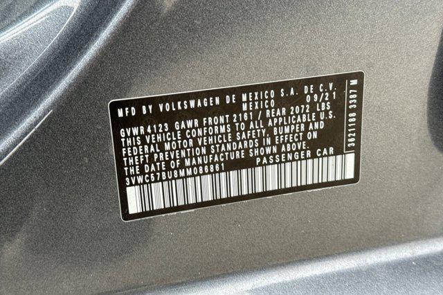 used 2021 Volkswagen Jetta car, priced at $18,597