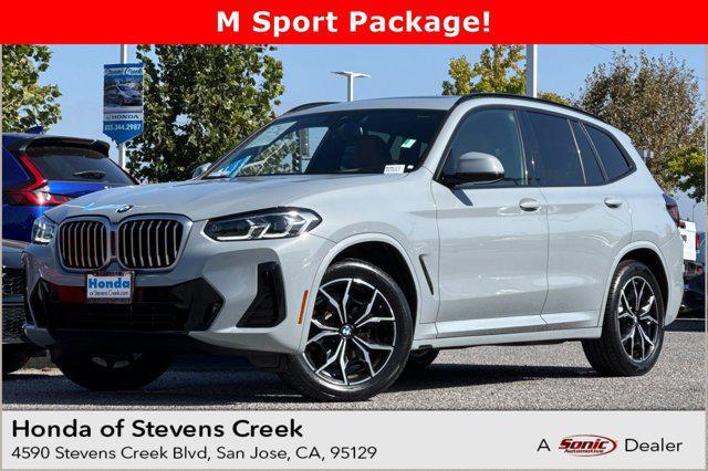 used 2022 BMW X3 car, priced at $33,588