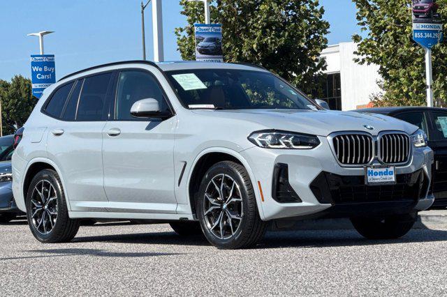 used 2022 BMW X3 car, priced at $33,588