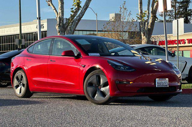 used 2023 Tesla Model 3 car, priced at $26,498