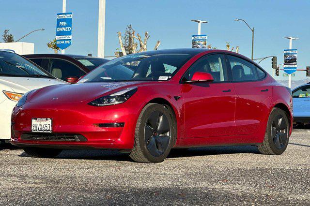 used 2023 Tesla Model 3 car, priced at $26,498