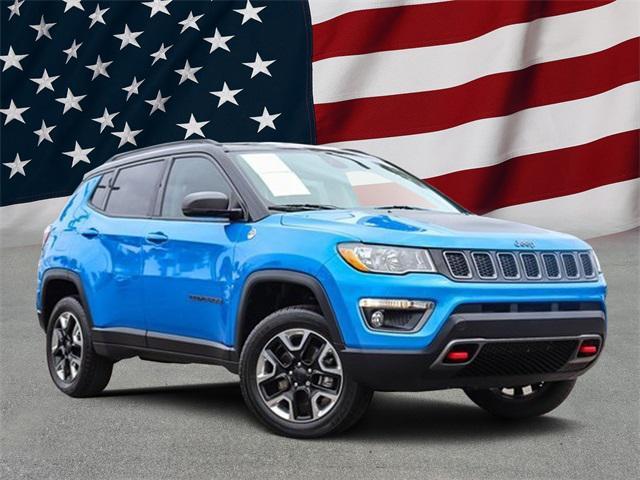 used 2018 Jeep Compass car, priced at $19,356