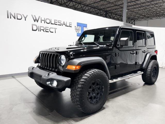 used 2021 Jeep Wrangler Unlimited car, priced at $33,895