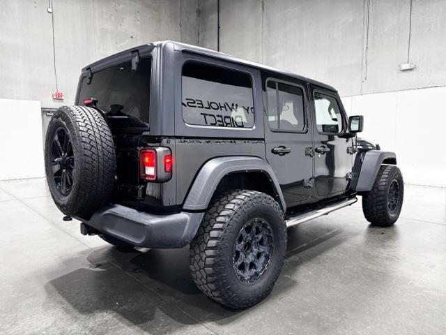 used 2021 Jeep Wrangler Unlimited car, priced at $33,895