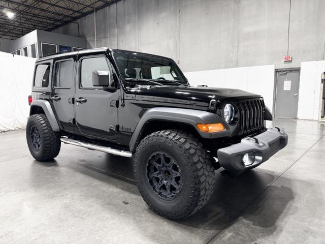 used 2021 Jeep Wrangler Unlimited car, priced at $33,895