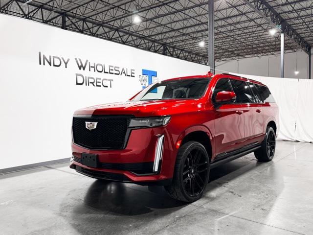 used 2022 Cadillac Escalade ESV car, priced at $68,995