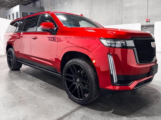used 2022 Cadillac Escalade ESV car, priced at $68,995