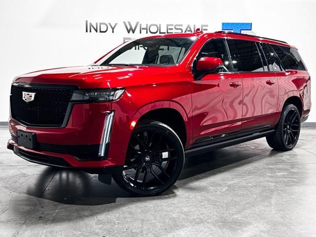 used 2022 Cadillac Escalade ESV car, priced at $68,995
