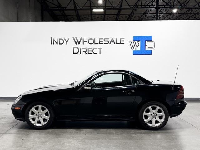 used 2002 Mercedes-Benz SLK-Class car, priced at $13,895