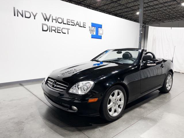 used 2002 Mercedes-Benz SLK-Class car, priced at $13,895