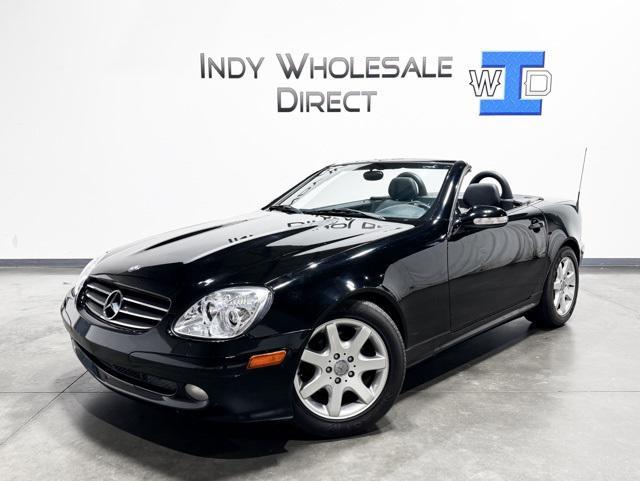 used 2002 Mercedes-Benz SLK-Class car, priced at $13,895