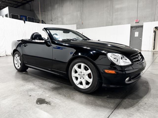 used 2002 Mercedes-Benz SLK-Class car, priced at $13,895