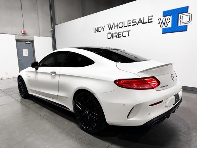 used 2017 Mercedes-Benz AMG C 63 car, priced at $39,995