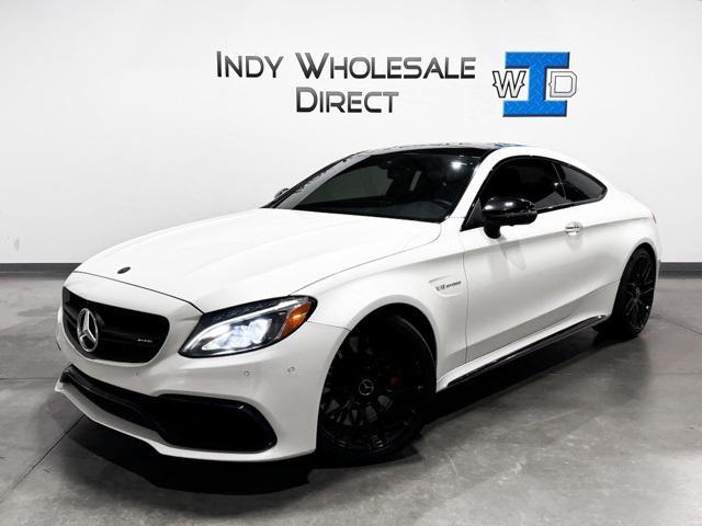 used 2017 Mercedes-Benz AMG C 63 car, priced at $39,995