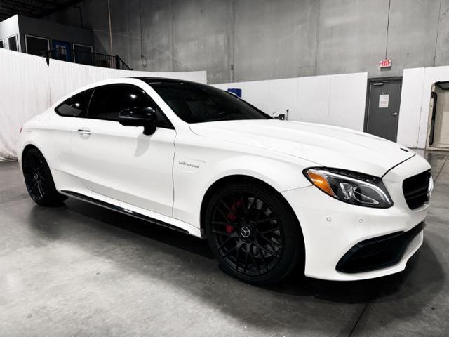 used 2017 Mercedes-Benz AMG C 63 car, priced at $39,995