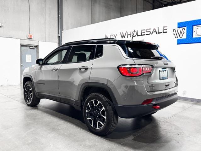 used 2021 Jeep Compass car, priced at $17,170