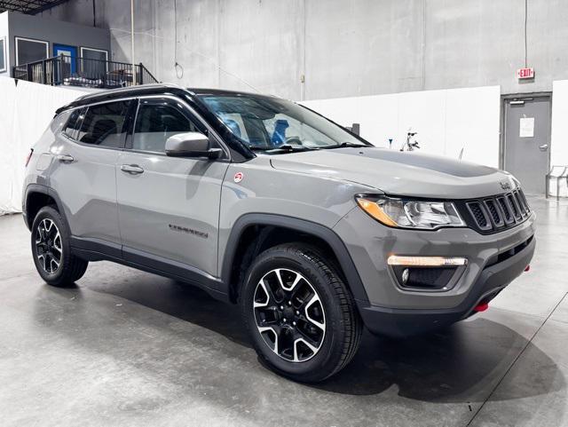 used 2021 Jeep Compass car, priced at $17,170