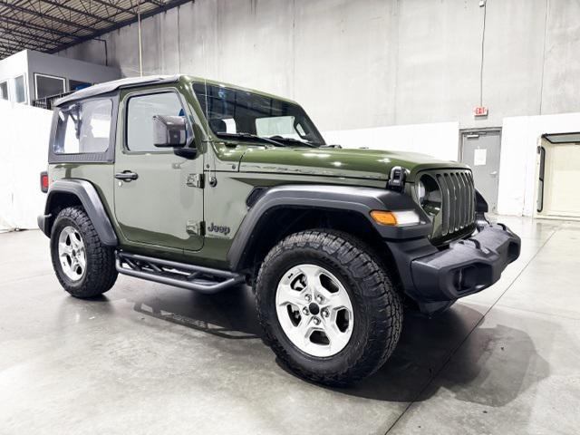 used 2022 Jeep Wrangler car, priced at $29,495