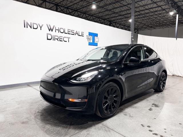 used 2021 Tesla Model Y car, priced at $27,995