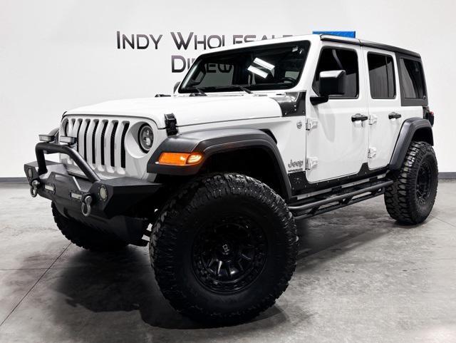 used 2020 Jeep Wrangler Unlimited car, priced at $27,079