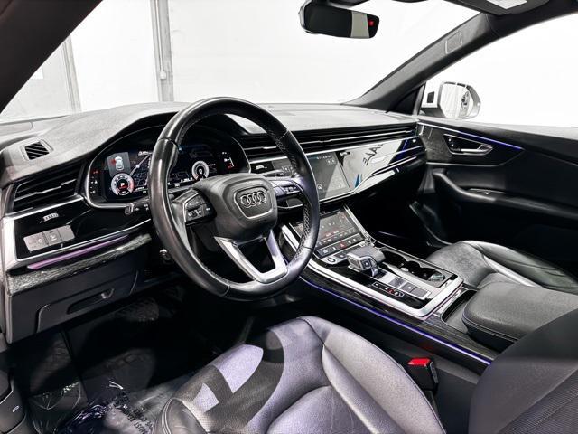 used 2021 Audi Q8 car, priced at $39,874