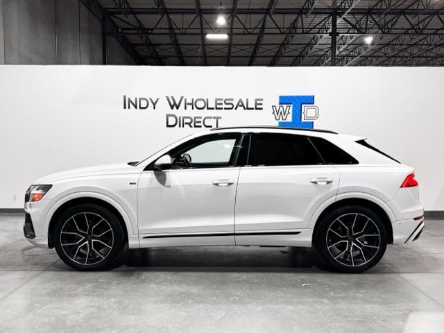 used 2021 Audi Q8 car, priced at $39,874