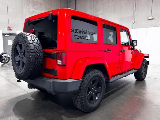 used 2015 Jeep Wrangler Unlimited car, priced at $24,895