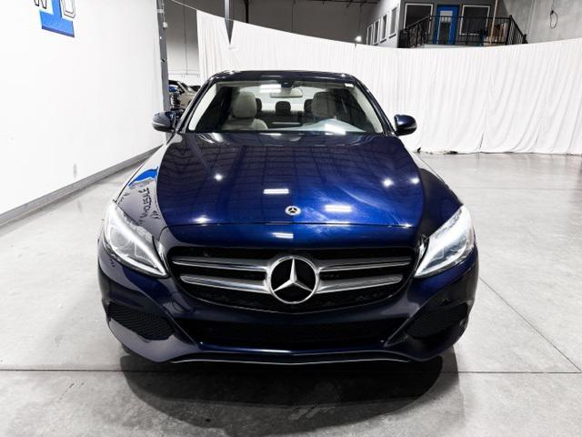 used 2018 Mercedes-Benz C-Class car, priced at $16,500