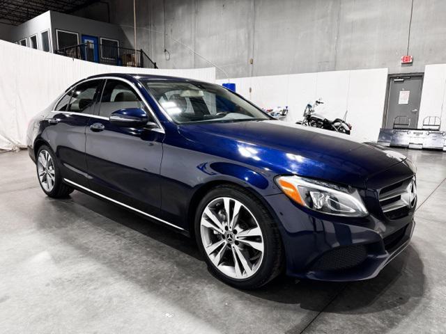 used 2018 Mercedes-Benz C-Class car, priced at $16,500