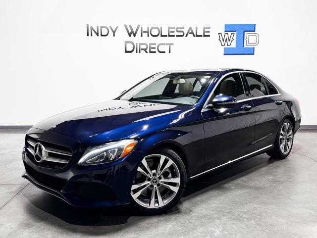 used 2018 Mercedes-Benz C-Class car, priced at $16,500