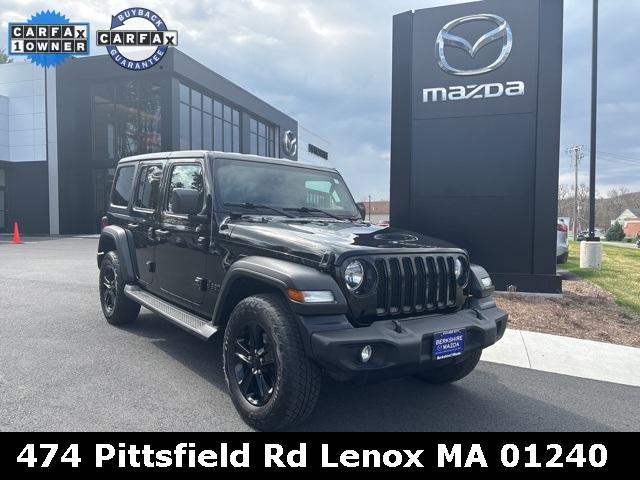 used 2021 Jeep Wrangler Unlimited car, priced at $32,988