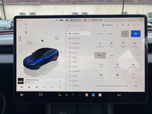 used 2025 Tesla Model 3 car, priced at $39,988