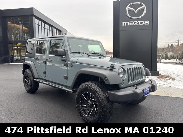 used 2015 Jeep Wrangler Unlimited car, priced at $20,988