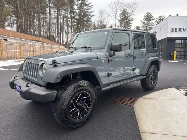 used 2015 Jeep Wrangler Unlimited car, priced at $20,988