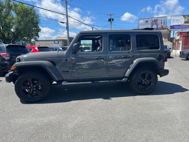 used 2021 Jeep Wrangler Unlimited car, priced at $37,937