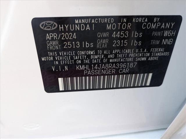 new 2024 Hyundai Sonata car, priced at $31,475