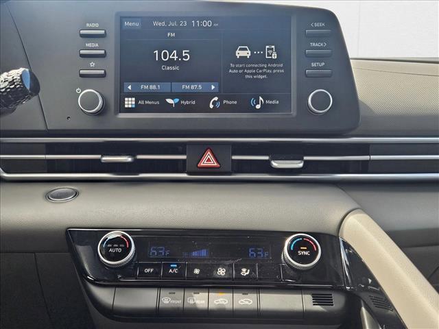 new 2025 Hyundai ELANTRA HEV car, priced at $26,719