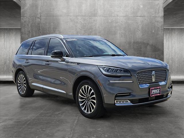 used 2021 Lincoln Aviator car, priced at $30,988