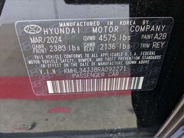 new 2024 Hyundai Sonata Hybrid car, priced at $31,655