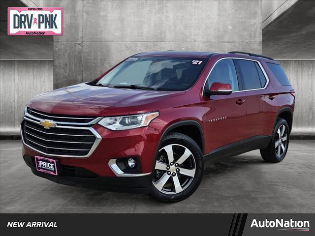used 2021 Chevrolet Traverse car, priced at $23,988