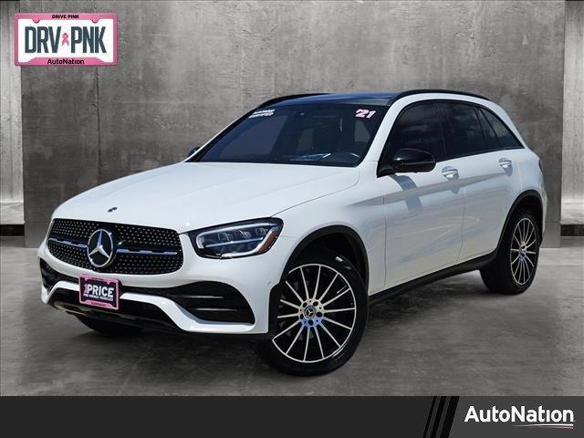 used 2021 Mercedes-Benz GLC 300 car, priced at $28,488